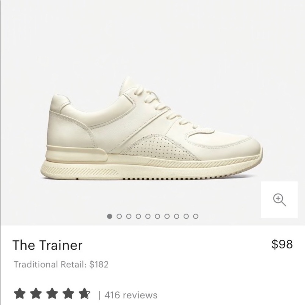 BRAND NEW Everlane Trainers